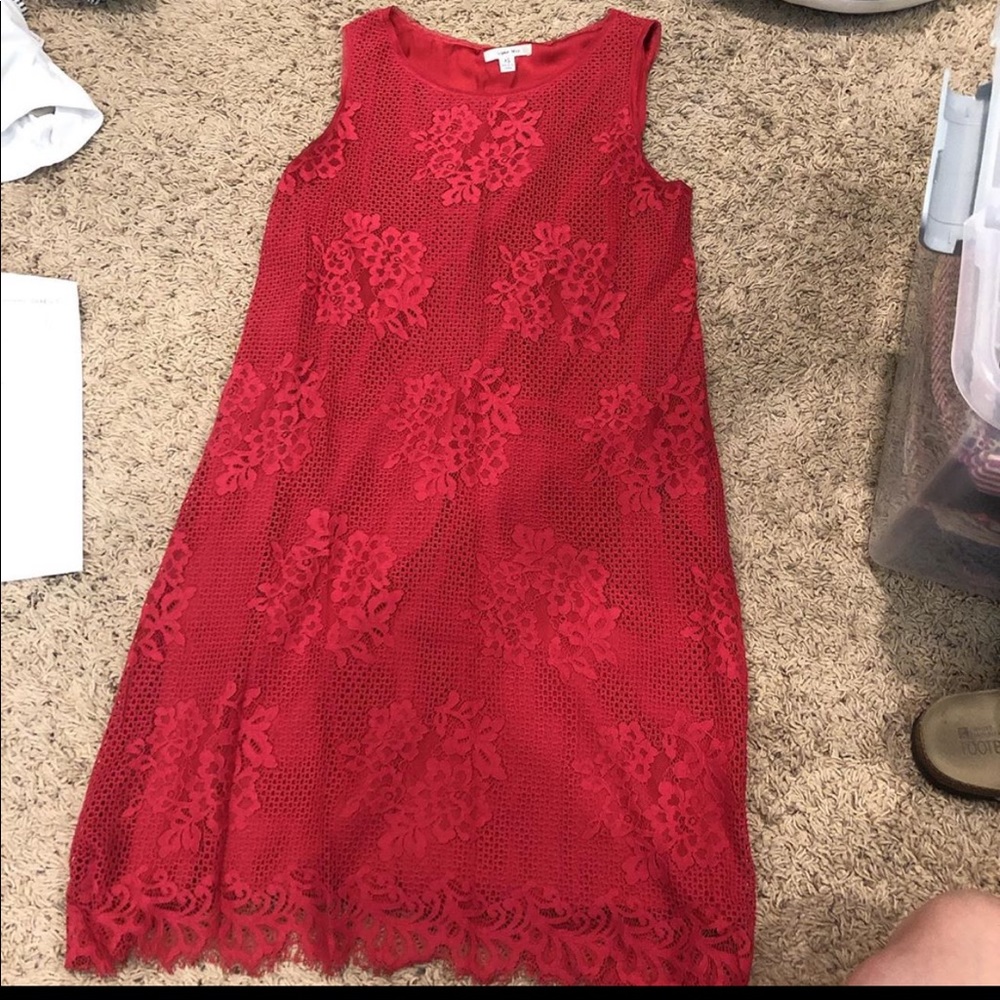 Super cute pinkish red dress!!